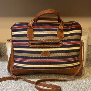 Guatemala Striped Canvas Bag for travel or office